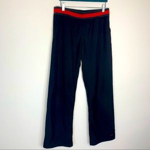 Nike thermal wind drawstring black pants| Medium